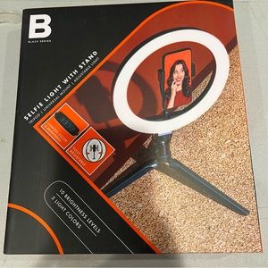 10'' Selfie Ring Light with Tripod Stand Led Ring Light with Phone Holder